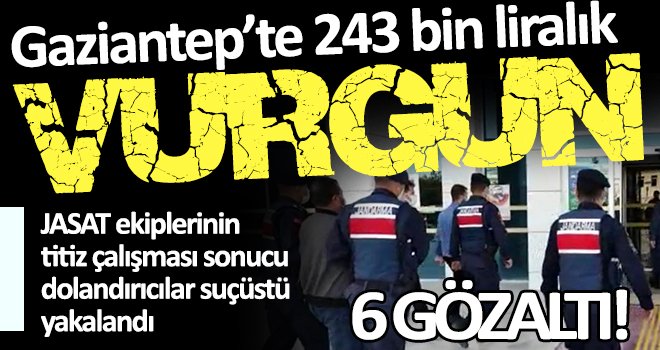 243 bin liralık büyükbaş hayvan dolandırıcıları JASAT'tan kaçamadı 