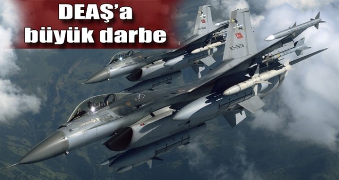 257 hedefi imha edilen DEAŞ'lı 38 terörist öldürüldü