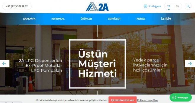 2A Mühendislik LPG Hizmetleri