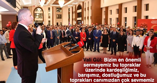 30 Ağustos Zafer Bayramı Resepsiyonu düzenlendi