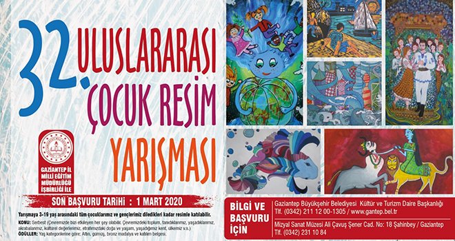 32’nci Uluslararası Çocuk Resimleri Yarışması