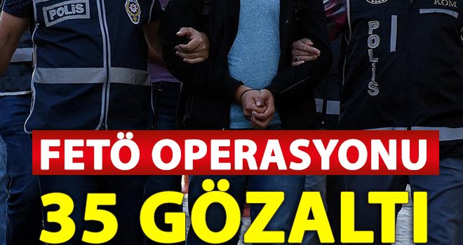 35 eski askeri okul öğrencisi gözaltına alındı