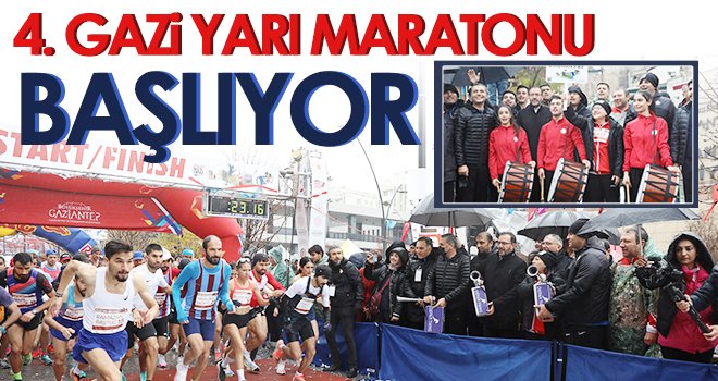 4. Gazi Yarı Maratonu başlıyor