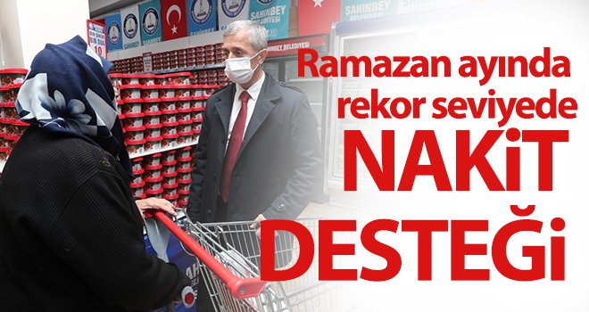 40 bin aileye 80 milyon TL nakit desteği...