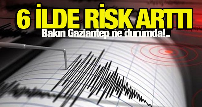 46 ilde risk azaldı, 6 ilde arttı!