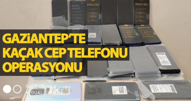 47 adet kaçak cep telefonu ele geçirildi