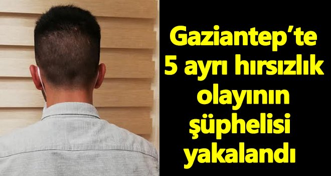 5 farklı olayın şüphelisi tutuklandı!..