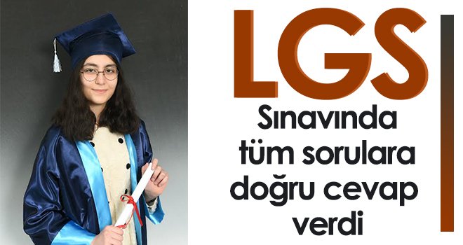 500 tam puanla Türkiye birincisi oldu