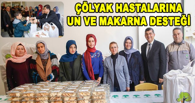 501 Çölyak hastasına yardım yapıldı