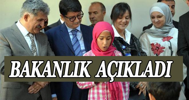 613 bin Suriyeli çocuk okulda eğitim alıyor