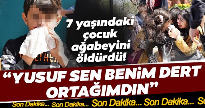 7 yaşındaki çocuk, ağabeyinin ölümüne neden oldu