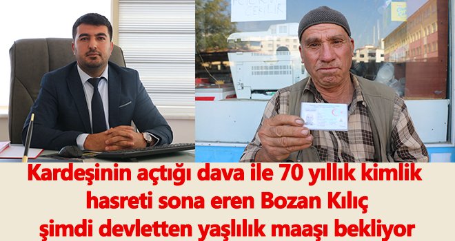 70 yıl sonra kimliğine kavuştu...