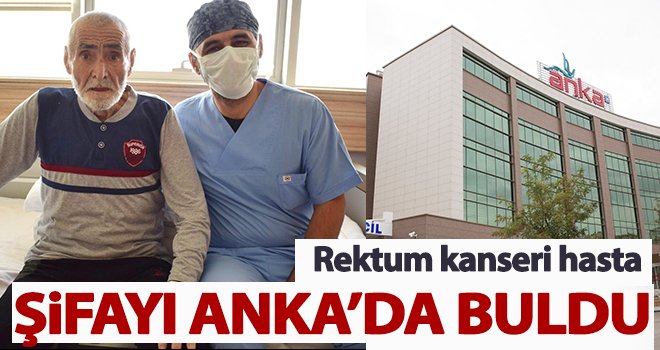 75 yaşındaki hasta, ANKA Hastanesi’nde sağlığına kavuştu