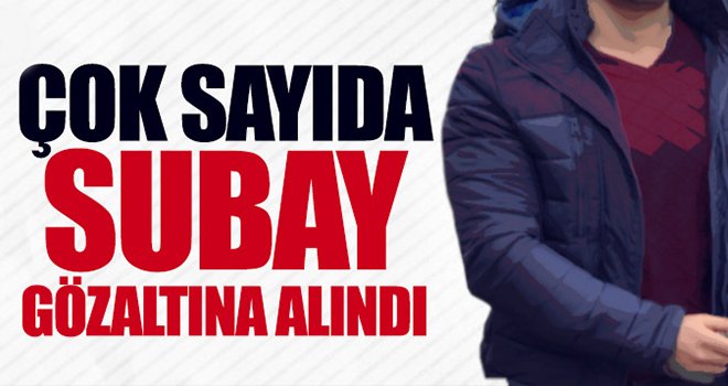 8 ilde FETÖ operasyonu: 10 muvazzaf subaya gözaltı