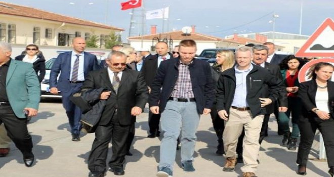 ABD Temsilciler Meclisi Üyeleri Öncüpınar Konteyner Kenti’nde