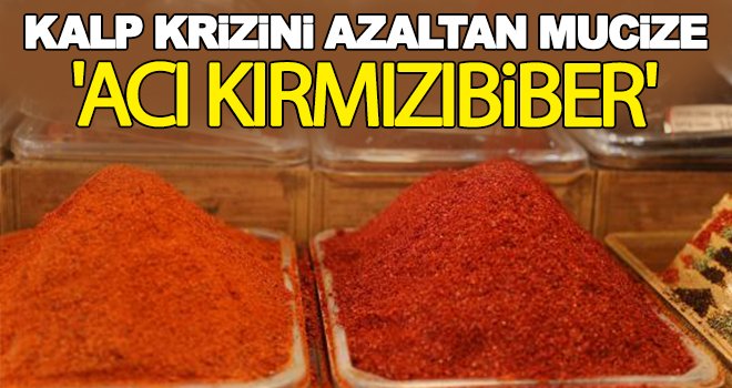 'Acı kırmızıbiber' kalp krizi ve inme riskini önemli ölçüde azalttıyor