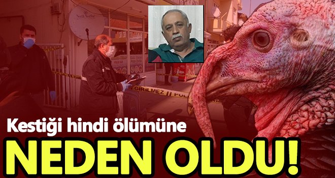 Acı son! Kestiği hindi canından etti...