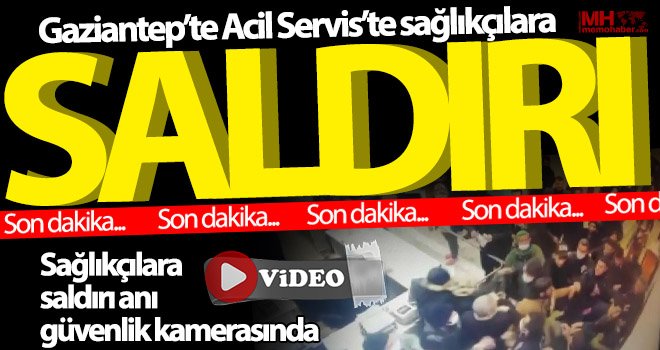 Acil Servis’te hasta yakınlarından sağlık görevlilerine yumruklu saldırı