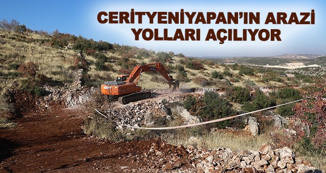 Açılan arazi yolları, çiftçilerin yüzünü güldürüyor