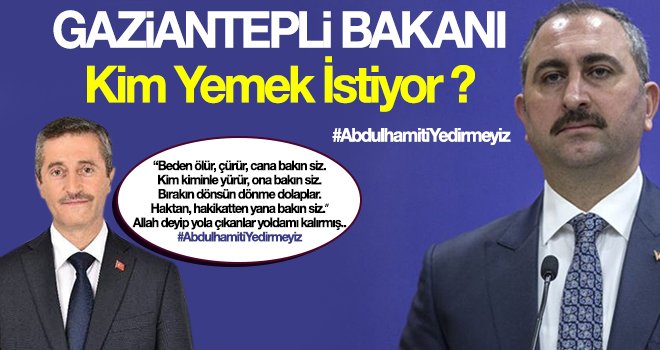 Adalet Bakanı Abdulhamit Gül'den sert çıkış!..