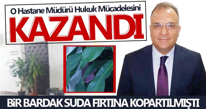 Adalet yerini buldu: O müdür aklandı