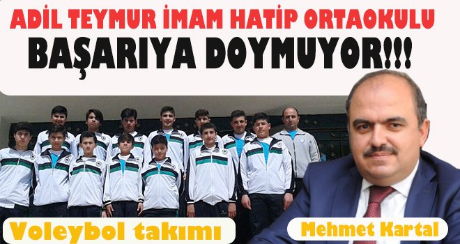 Adil Teymur İmam Hatip Ortaokulu bu kez bölge birincisi