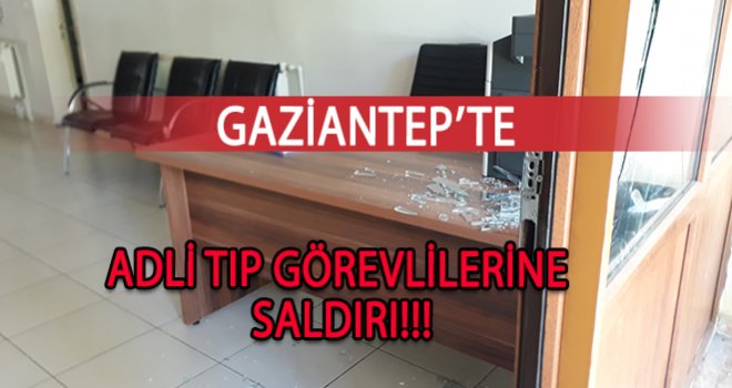 Adli tıp görevlilerine taş ve sopalarla saldırdı