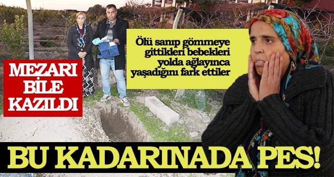 Aile, evlatları için kazdığı mezar başında gözyaşlarına boğuldu