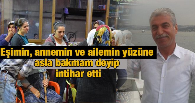 Ailesine Borçlarım var notu yazıp işyerinde intihar etti
