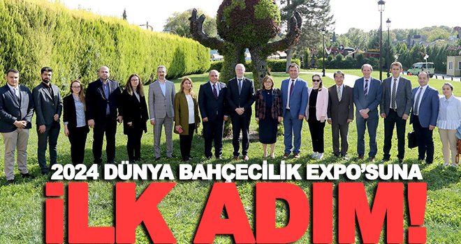 AIPH heyeti, Gaziantep için yeşil ışık yaktı