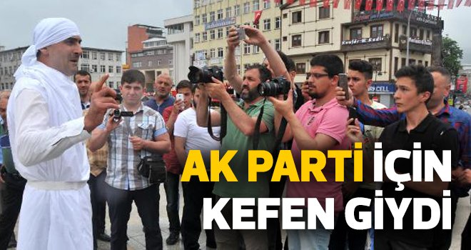 AK PARTİ İÇİN KEFEN GİYDİ