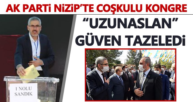 AK Parti kongrelere Nizip ile start verdi