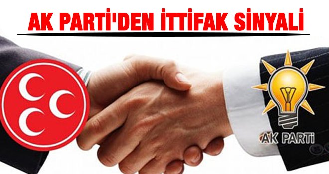 AK Parti'den yerel seçimler için ittifak sinyali 