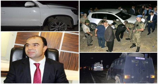 AK PARTİLİ BAŞKANA SİLAHLI SALDIRI