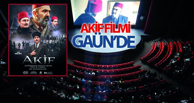 Akif Filmi Gaün’de Öğrencilerle Buluştu