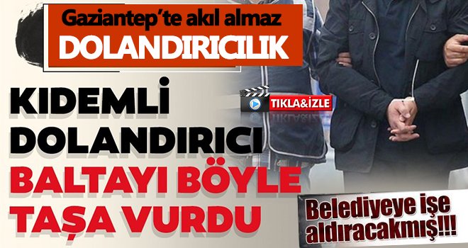 Akıl almaz dolandırıcılık! Belediyede iş vaadiyle 10 kişiyi dolandırdı