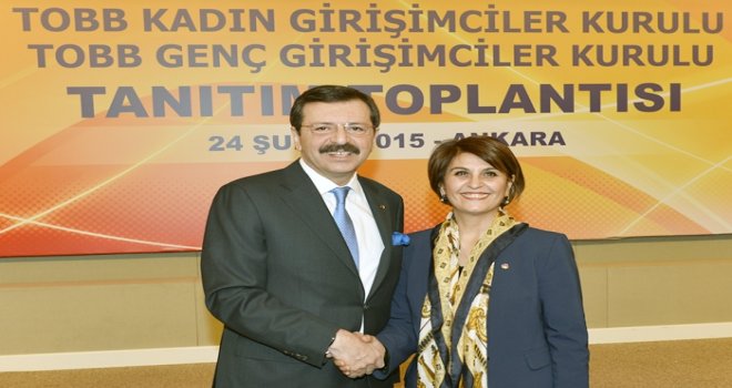 AKKAYA, TOBB KADIN GİRİŞİMCİLER TEMSİLCİSİ OLDU