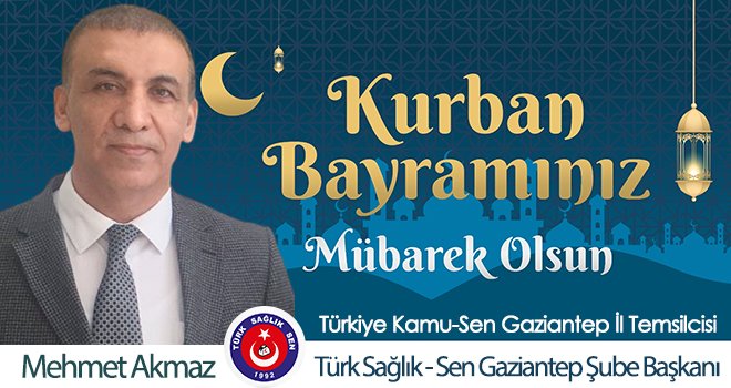 Akmaz'dan Bayram Mesajı