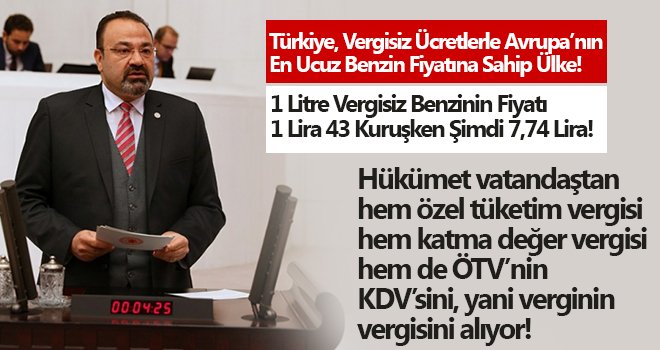 AKP Vatandaştan Verginin Vergisini Alıyor! 