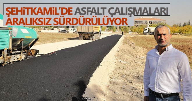 Aktoprak Mahallesi'nde yeni yollar asfaltlanıyor