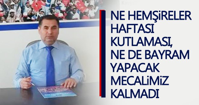 Alkış, takdir sözleri ve hamaset değil, icraat görmek istiyoruz
