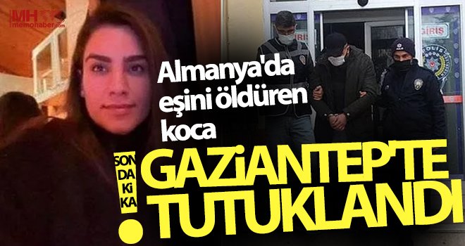 Almanya'da eşini öldürerek bahçeye gömen zanlı tutuklandı
