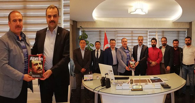 Alperen Ocakları'ndan Akmert inşaata anlamlı ziyaret