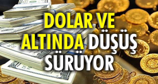 Altın, dolar değer kaybediyor