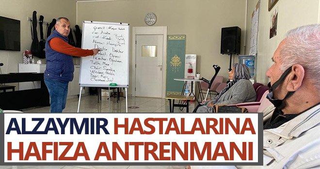 Alzaymır hastalarına İngilizce ile hafıza antrenmanı