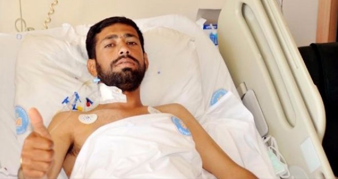 Amcasının oğluna hayat verdi