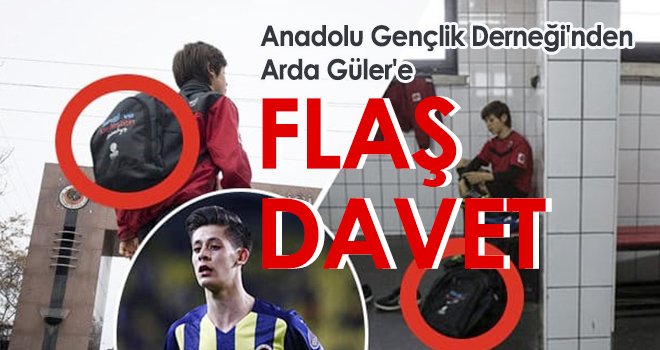 Anadolu Gençlik Derneği'nden Arda Güler'e flaş davet
