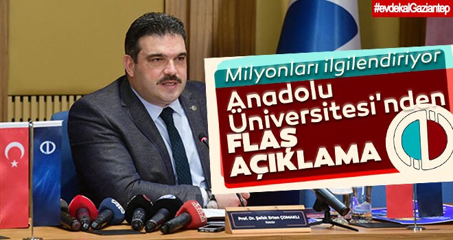 Anadolu Üniversitesi sınavları internet ortamında yapılacak