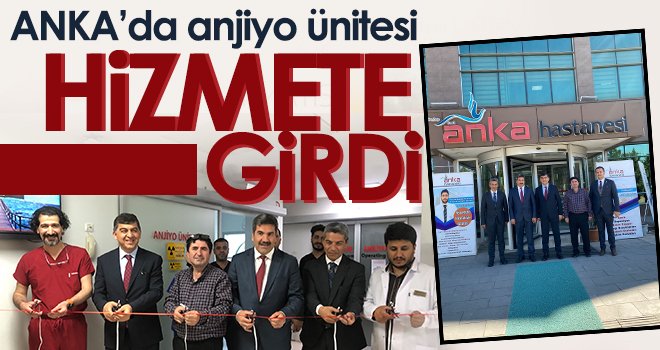 ANKA’da anjiyo ünitesi hizmete girdi