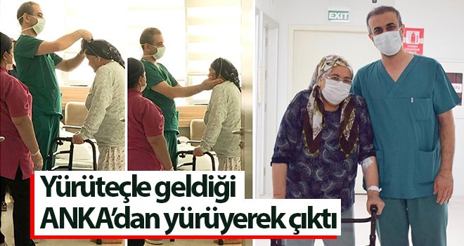 ANKA'da kalça protezi ameliyatı ile sağlığına kavuştu